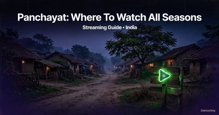 Panchayat: Where To Watch All Seasons Online In India